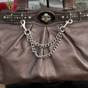 Coach Vintage Garnet Satchel/Hobo Bag in EUC